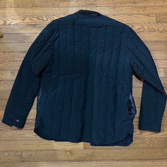 Robert Graham Full Zip Field Jacket Mens Stone $348 Black Logo RGF22R80 NEW - Picture 4 of 16